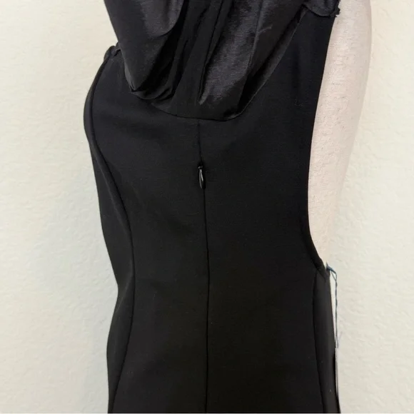 MAJORELLE Dove Long Sleeve Mini Dress in Black - Picture 13 of 15